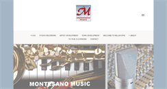 Desktop Screenshot of montesanomusic.com
